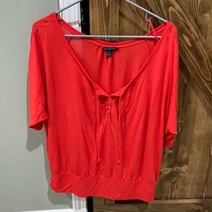 Coral top